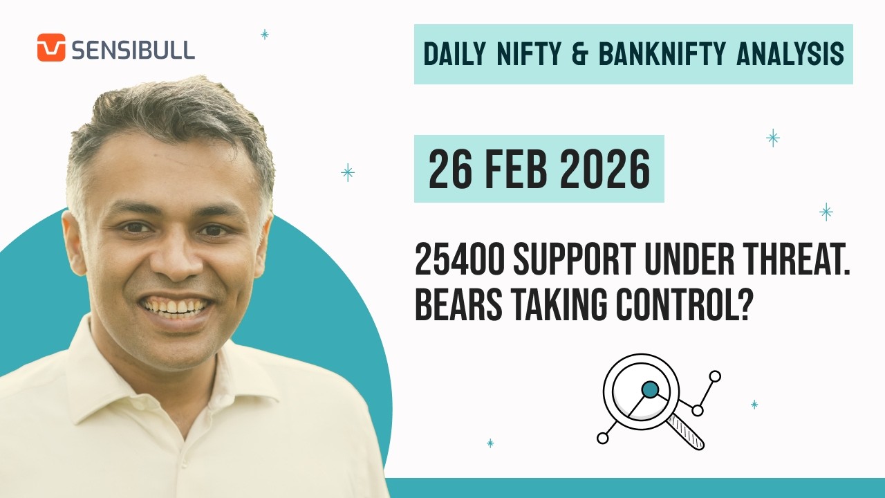 NIFTY & BANK NIFTY Analysis for Tomorrow | Stock Market Outlook | 26 February 2026, Thursday