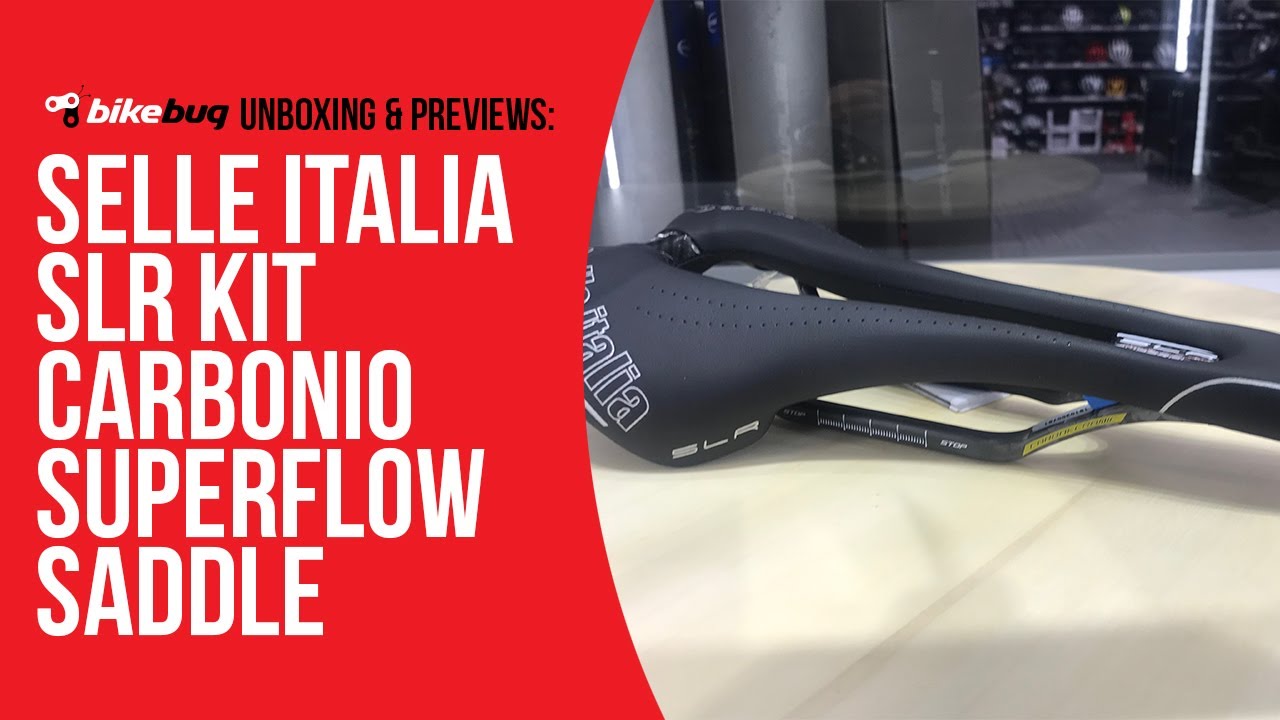 Selle Italia SLR Kit Carbonio Flow Saddle with Carbon Rails