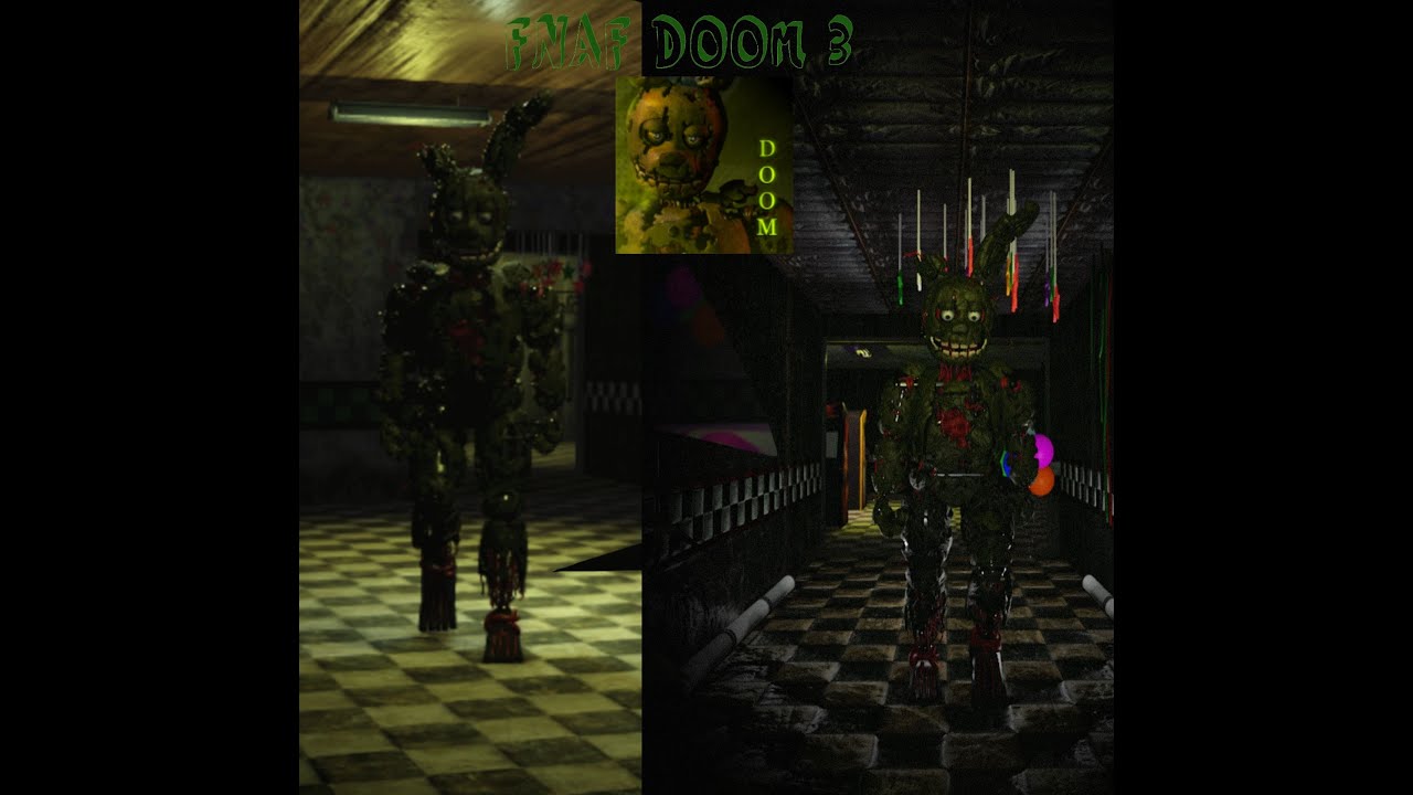 The New FNAF Doom Update FNAF 3 Is Horrifying but FUN 