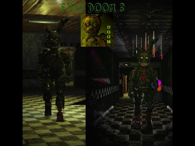 Happy Halloween :) FNAF 3 Doom Remake v2.3.0 has been released. Wit - Five  Nights at Freddy's 3 Doom Mod by Skornedemon