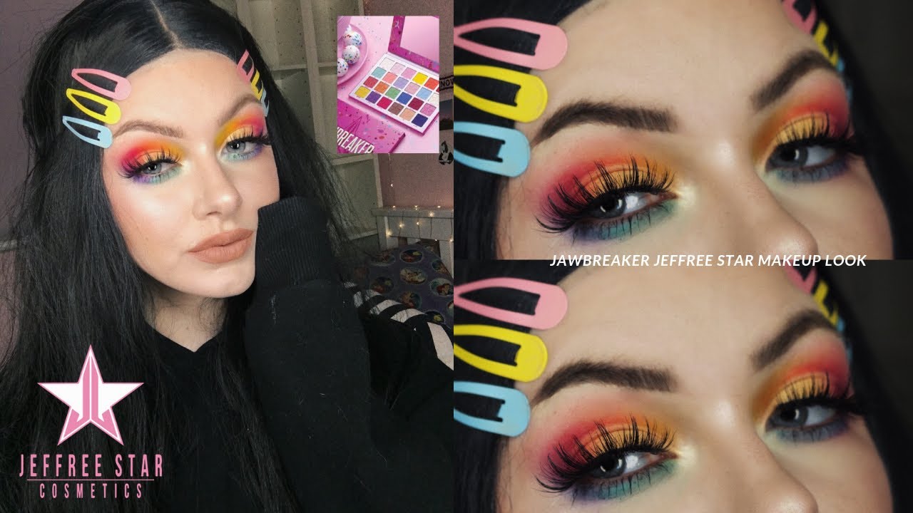 JAWBREAKER / JEFFREE STAR 🌈💖 - makeup tutorial - YouTube