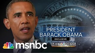 Chuck Todd Previews Exclusive Obama Interview | msnbc