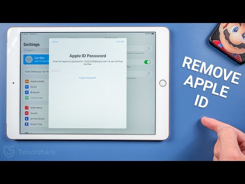 How to Remove Apple ID from iPad without Password  (2 Methods)