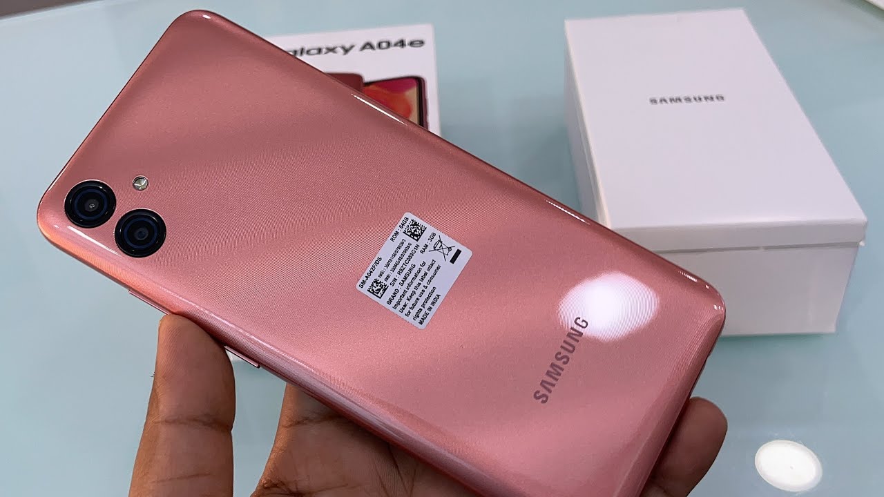 Samsung Galaxy A04e Unboxing First Look  ReviewSamsung Galaxy A04e Price Specifications  More