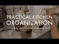 Kitchen declutter organization and tour functional storage ideas for small kitchens