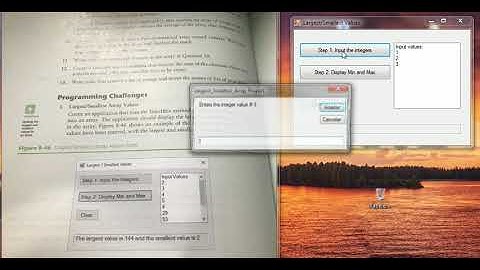 Largest/Smallest Values | Visual Basic