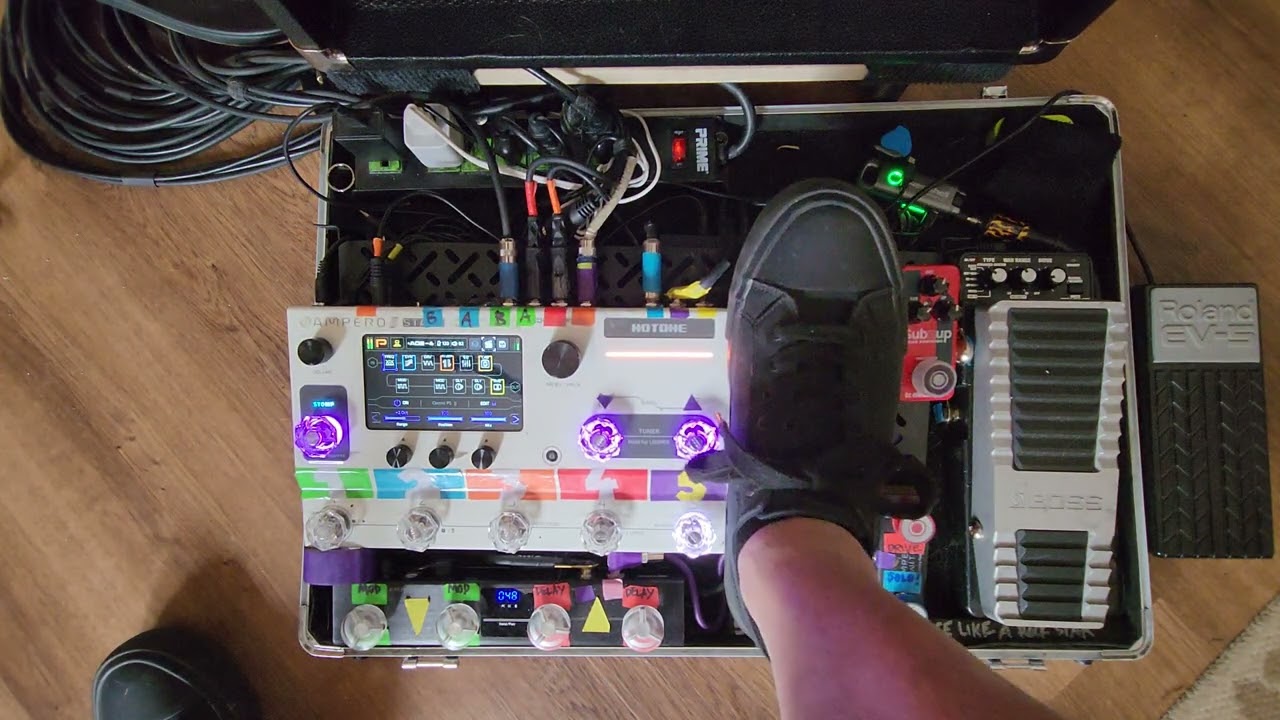 Whammy Demo with the Ampero II Stage & Ampero Press pedal