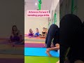 Advance forward bending practice
