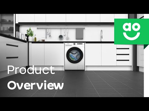 Samsung WW80T534DAW WH Washing Machine Product Overview AO com