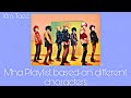 Mha playlist based on different characters ~ playlist