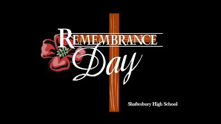 SHS Remembrance Day 2020