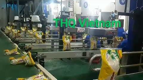THQ Vietnam - Packing Rice - Seal Rice Bag