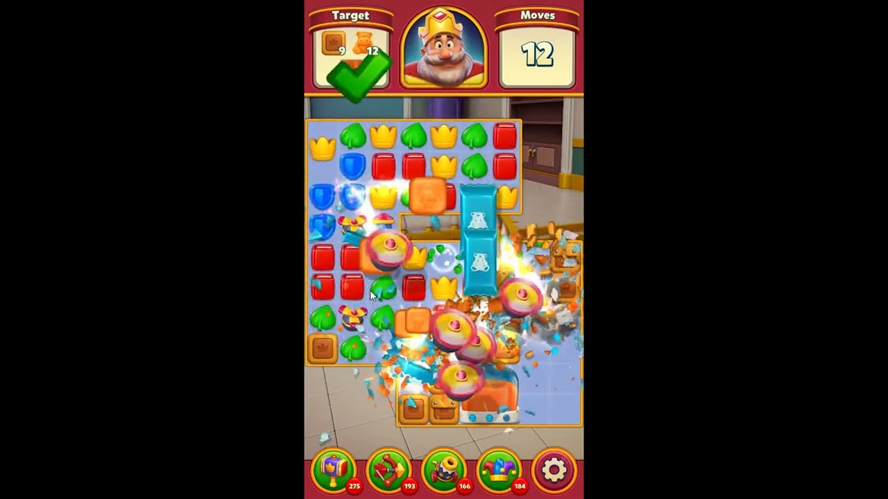 Royal Match Level 4935 - NO BOOSTERS GAMEPLAY 👑 | SKILLGAMING ✔️