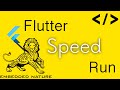 Flutter Development Speed Run 2021 | VSCODE