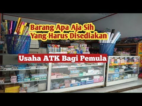 Barang Apa Saja Yang Dijual || Tips Untuk Memulai Usaha Atk Dengan Modal Kecil. 