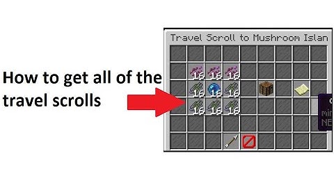 How to get all of the travel scrolls in hypixel skyblock