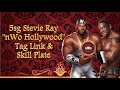 Run it Back! 5sg Stevie Ray with Tag Link & NEW Skill Plate - WWE Champions