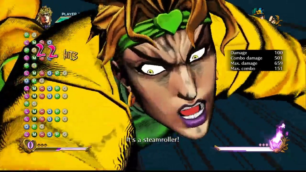 JoJo's Bizarre Adventure All Star Battle DIO Mastering Wall Loops