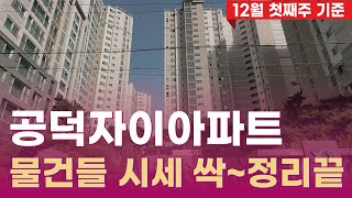 공덕자이 아파트 애오개역세권 아파트 현재 평형별 매매가격시세 l 급매는 유선문의바랍니다.