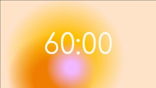 Celebrity Orange Aura 60 Minute Timer Wealth