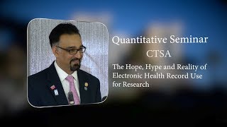 The Hope, Hype, and Reality of Electronic Health Record Use for Research 2-21-18