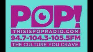 WHLM/WBWX with 4 simulcast Stations "POP! Radio" - Legal ID