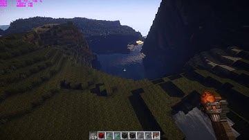 R9-270 video card test on modded Minecraft v1.7.2