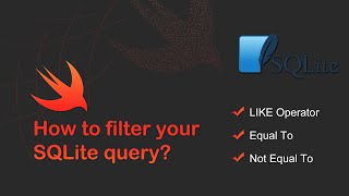 How to filter your SQLite query in Swift?