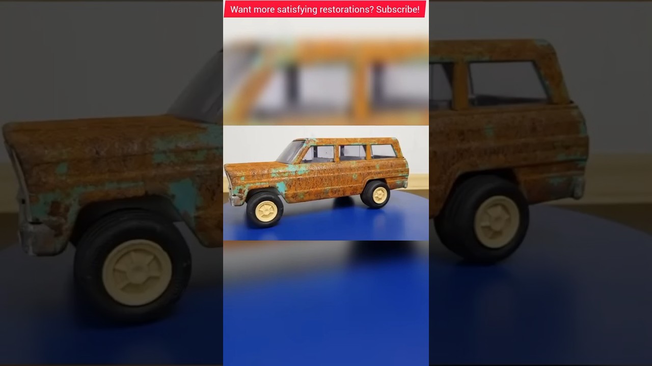 Rusty Jeep Wagoneer Gets INSANE Restoration! 😱🔥 # 