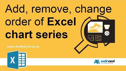 Excel charts series control- add, remove or change the order of series