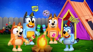 ¡Bluey y su Familia se Van de Camping! | Juguetes de Bluey en Español