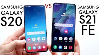 Samsung Galaxy S21 FE Vs Samsung Galaxy S20! (Comparison) (Review)