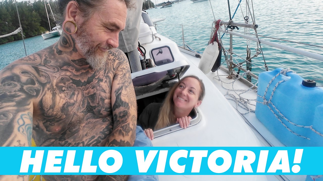 ⁣Victoria Arrives to Victoria, Mahe, Seychelles and We Sail to Silhouette Island