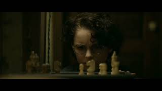 Ghostbusters Afterlife 2021: Phoebe Playing Chess With Ghost Egon Spengler Hd Scene
