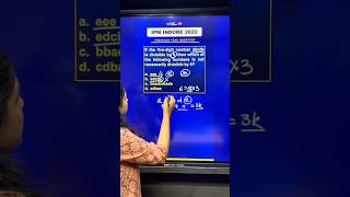 IPMAT 2026 Maths 🔥 Divisibility Rule of 6 | PYQ Explained | Score Boosting Trick #shorts