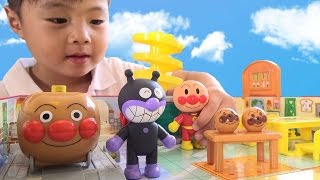 アンパンマン ぱっとひろがるパン工場 おもちゃ Anpanman Bread factory Toy