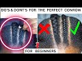 Conrow Tutorial on Short 4c Natural Hair - 3 Tips To Getting Tight &amp; Neat Conrows
