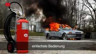 Rosenbauer CAFS-Löschtechnik im Einsatz