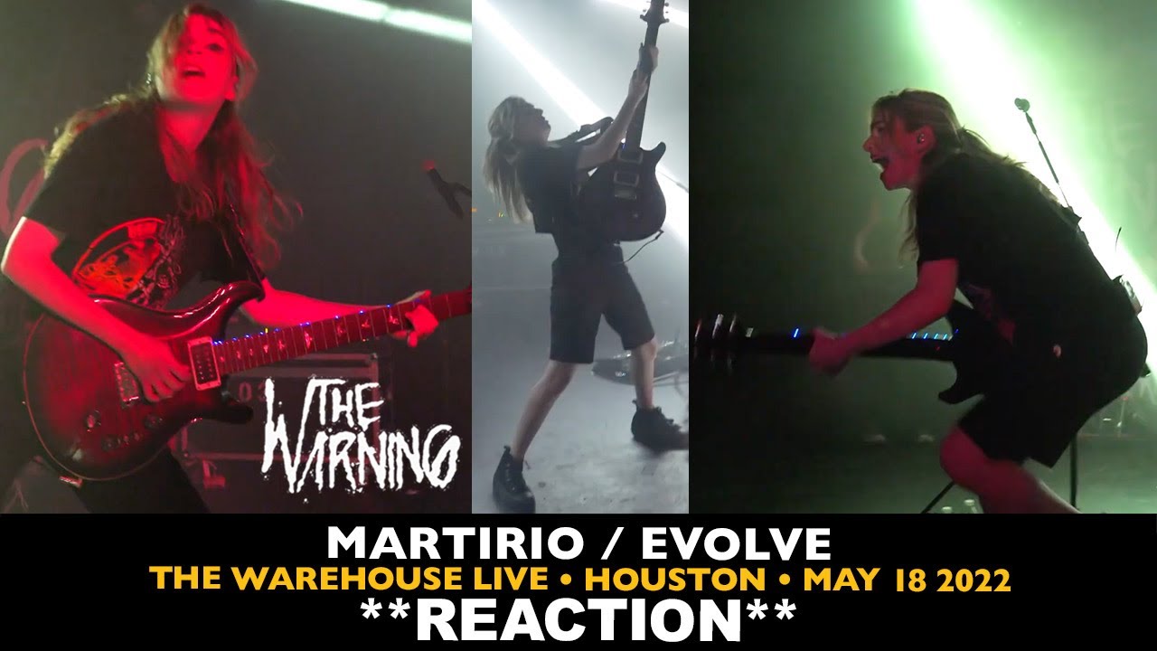 Musicians REACT to The Warning: Martirio, Evolve (Houston May 18 2022)