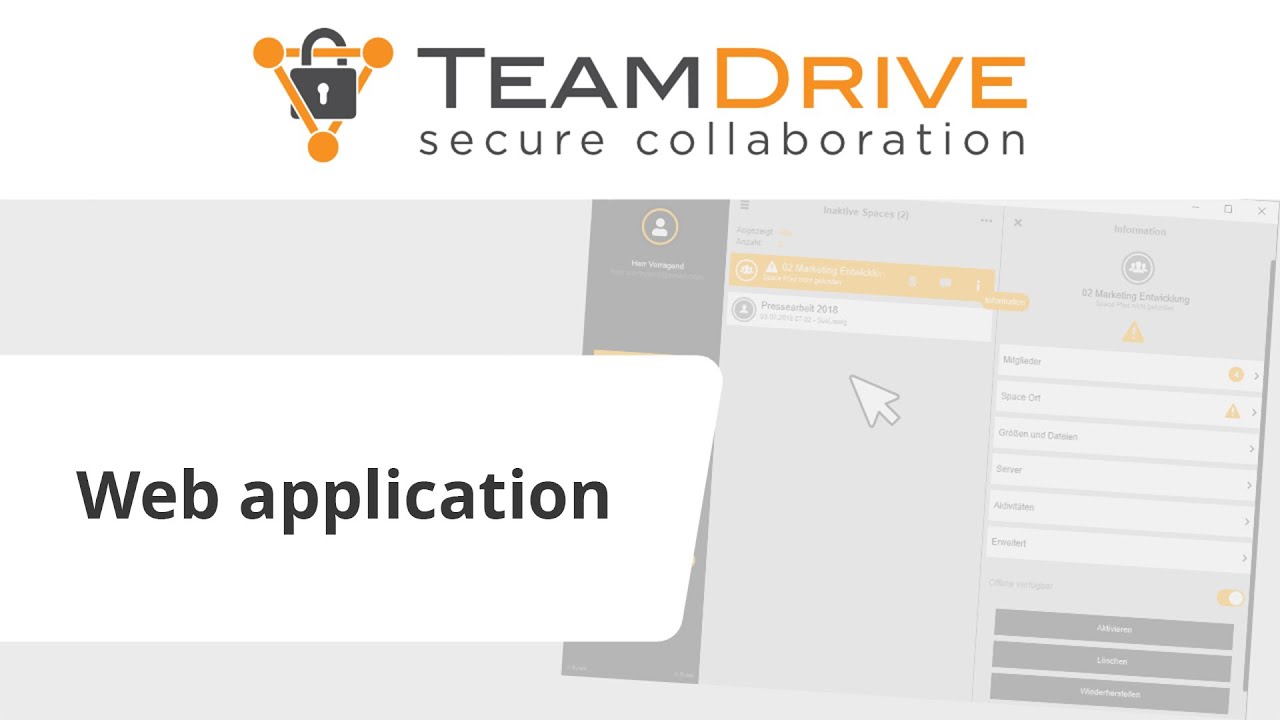 TeamDrive - WebClient [Tutorial - English]