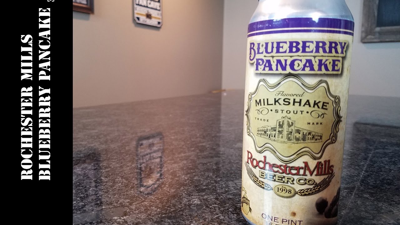 Rochester Mills 12 Days of Milkshake Stout Blueberry Pancake Beer Review 2016