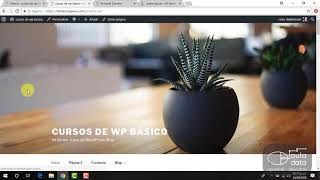 Curso WordPress 2020 básico 8 Gestión de menús en WordPress