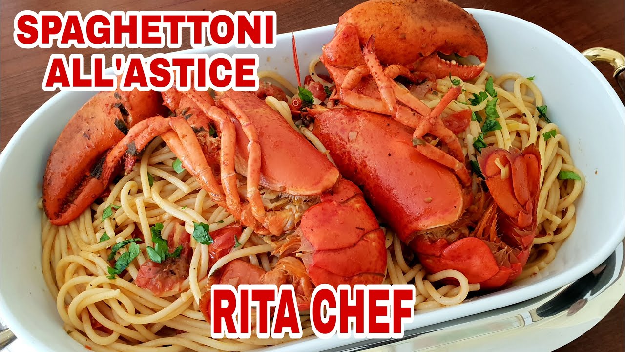 SPAGHETTONI ALL' ASTICE⭐RITA CHEF | Strepitosi!
