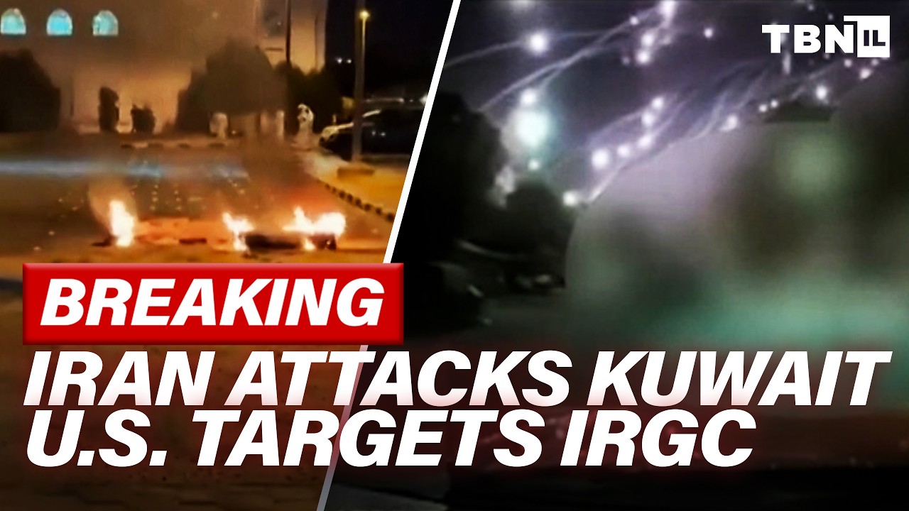 BREAKING: IRGC Launches ATTACK On Kuwait; U.S. Hellfire Missile Strikes Iran-Bound Ship | TBN Israel