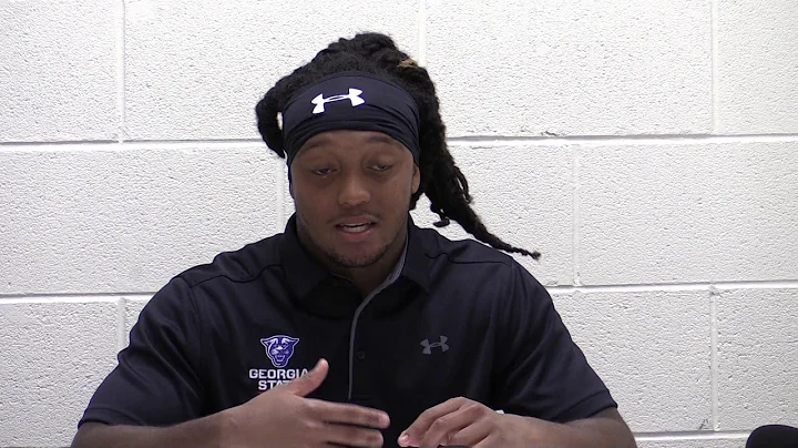 GSU FB: Senior Tra Barnett Press Conference - Tenn...