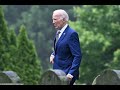 Joe Biden's First Public Appearance After Radiation Therapy