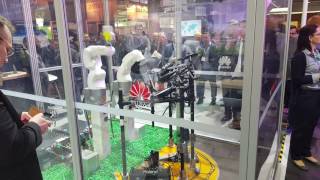 Drum playing Robot Cebit 2017
