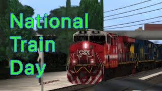 National Train Day ￼ @thatsillyfluffyfolf
