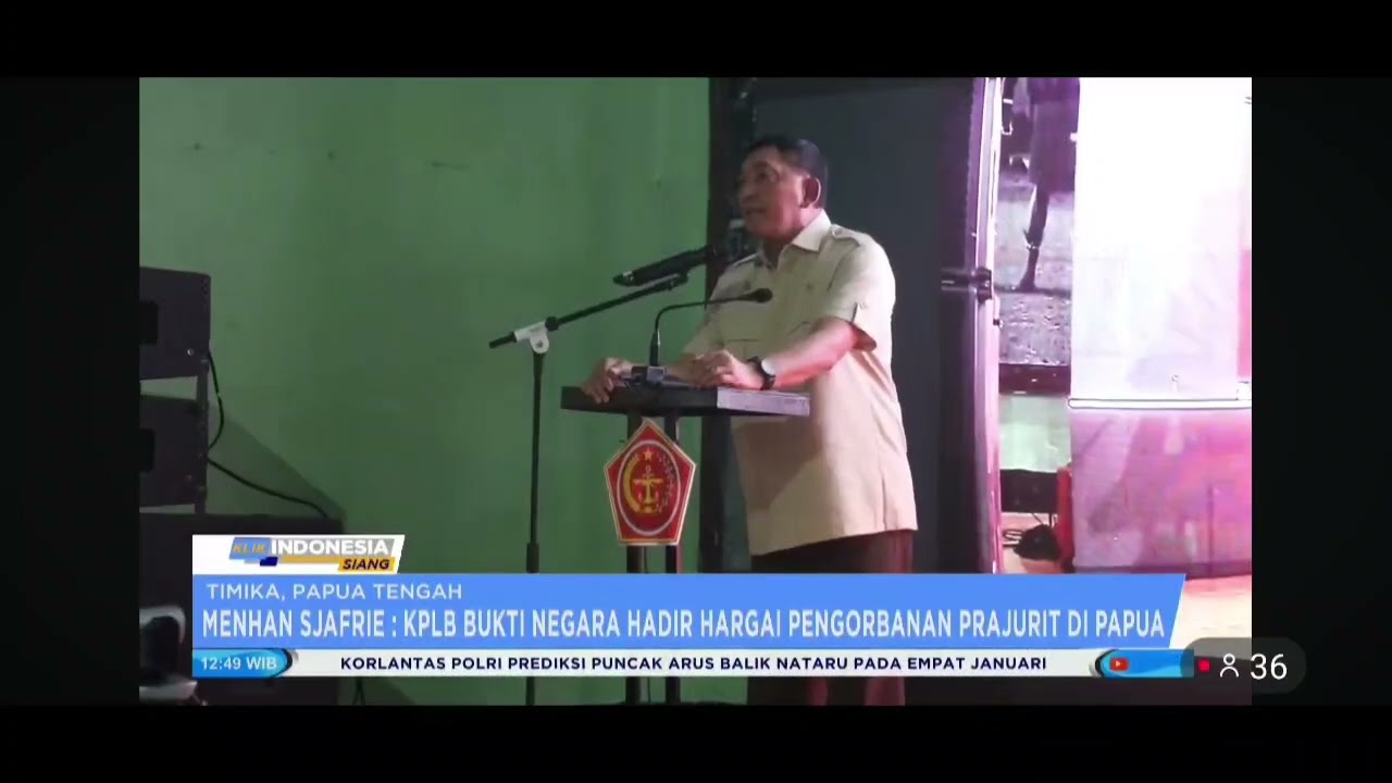 Menhan RI: KPLB Bukti Negara Hadir dan Menghargai Pengorbanan Prajurit dalam Tugas Operasi Strategis