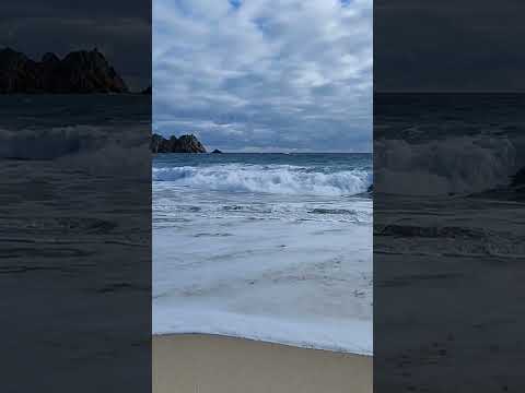 Porthcurno beach Cornwall
